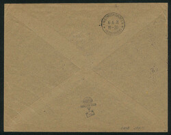 Cover flown by ZEPPELIN, sent from La Paz to England on 14/MAY/1930, ...