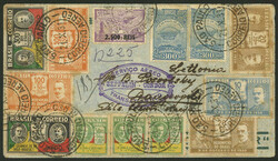 UNUSUAL DESTINATION: Registered cover sent via Zeppelin from Sao ...