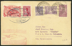MIXED POSTAGE Brazil-Colombia (and Expreso Tobón): Cover sent from ...