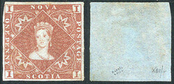 Sc.1, mint no gum, wide margins, very nice example, catalog value ...