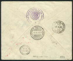 ZEPPELIN + MIXED POSTAGE: Cover sent by airmail from Cali to Rio de ...
