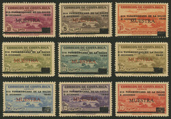 Yvert 44A/44J, 1940 Pan-American Health Day, complete set of 9 values ...