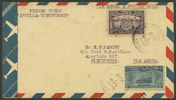 1/JUL/1931 First flight Antilla - Cienfuegos, cover of fine quality, ...