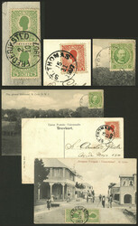 RARE DESTINATION: 3 Postcards sent to Argentina in 1907/8, from ...