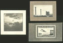 Circa 1933, 3 photographic proofs, excellent quality!