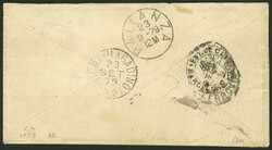 5c. Stationery envelope sent to Italy with due marking for ...