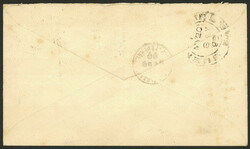 5c. Stationery envelope sent from YSLA DE FLORES to Buenos Aires on ...