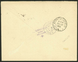 Official cover sent by the National Museum from Montevideo to Paris ...