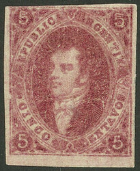 GJ.34, 8th printing, mint, dark carmine, fantastic example with good ...