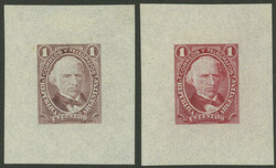 GJ.98, 1889 1c. Vélez Sársfield, die essays of an UNADOPTED DESIGN ...