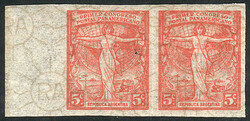 GJ.541P, 1921 Pan-American Postal Congress, with RA watermark printed ...