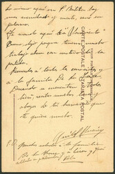 Postcard dated in Puerto Belgrano 25/AP/1924, illustrated with old ...