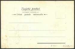 Postcard commemorating the Argentine expedition to Antarctica with ...