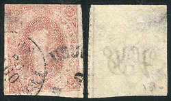 GJ.25c, 4th printing, with INVERTED WATERMARK variety, very worn ...