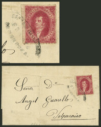 GJ.26b, 5th printing, notable PARTIAL DOUBLE IMPRESSION on the left ...