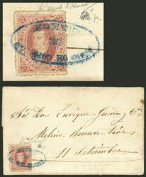 GJ.28, 6th printing perforated, beautiful example with perforations ...