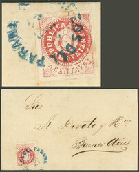Extremely rare WORN PLATE OF NARROW C: Spectacular example with ...