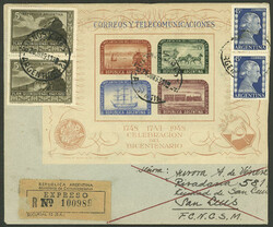 Express cover franked with $3 (HB 11 + other values), sent from ...