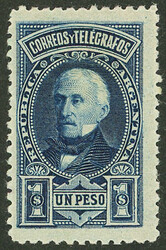GJ.115, $1 San Martín, VF