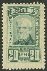 GJ.118A, $20 Brown, part gum, good opportunity