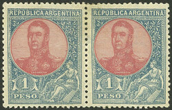 GJ.299b, pair WITH and WITHOUT watermark, very nice!
