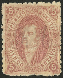 GJ.20, 3rd printing, position 75 on plate B, mint, VF quality!