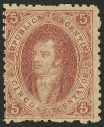 GJ.20, 3rd printing, mint with full original gum (+300%), superb!