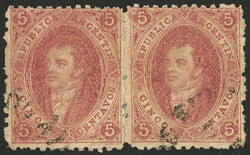 GJ.20, 3rd printing, re-joined horizontal pair, outstanding quality!