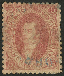 GJ.10g, 1st printing, on PAPER RIBBED ON BOTH DIRECTIONS ("hessian"), ...