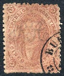 GJ.20, 3rd printing, interesting example with defective impression ...