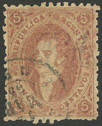 GJ.20, typical example of 3rd printing, position 75 on plate B, used ...