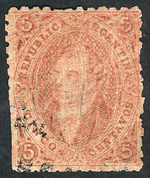 GJ.20d, 3rd printing, DIRTY PLATE variety, notable example of ...