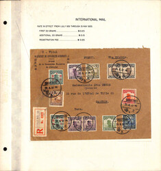 China, Comprehensive Collection of Covers, 1921-71, an impressive ...