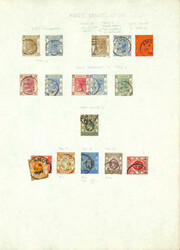 Treaty Ports, Well-Annotated Cancels Collection, attractively ...