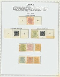 China, Enticing Nearly All-Mint Collection, 1878-1949, mounted on ...