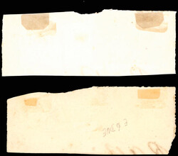 Postage Due, 1895, Second Overprint in black on ½¢ rose, pair of ...