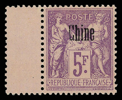 French Offices in China, 1894-1900, 5c//5F Peace and Commerce ...