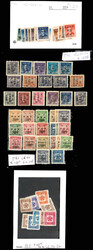 Central China, Mint Holding of Four Better Issues, on dealer or black ...