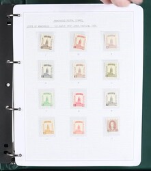 Manchukuo, Exceptional Collection of Postage Stamps & Revenues, ...