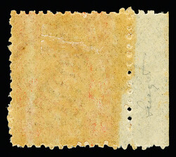 1897, Empress Dowager 60th Birthday, 2nd printing, 1ca red orange ...