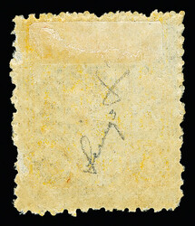 1897, Empress Dowager 60th Birthday, 2nd printing, 3ca chrome yellow ...