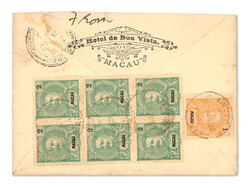1908-10, Trio of attractive covers, comprising a lovely Nov. 20, 1908 ...