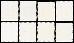 Revenues, 1958, 1¢-$10 complete (Scott R9-R16), with bright colors ...