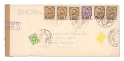 1941 (June 30), Censored cover from Trang to Seattle, Washington, ...