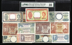 Malaya and Malaya &amp; British Borneo, Currency Collection, ...
