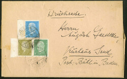 Reichspräsidenten 1928/32 (MH 25/26), Zusammendruck mit Seitenrand ...