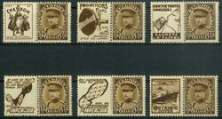 1810: Bélgica - Se-tenant prints