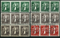 Landesausstellung 1939, sechs Rollen-Zusammendrucke, nur ...