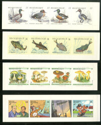 Sammlung mit 15 verschiedenen postfrischen Sondermarken-MH, ...