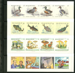 Sammlung mit 14 verschiedenen postfrischen Sondermarken-MH, ...